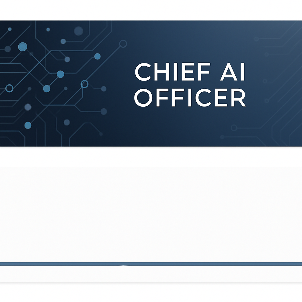 Header design with AI circuit pattern